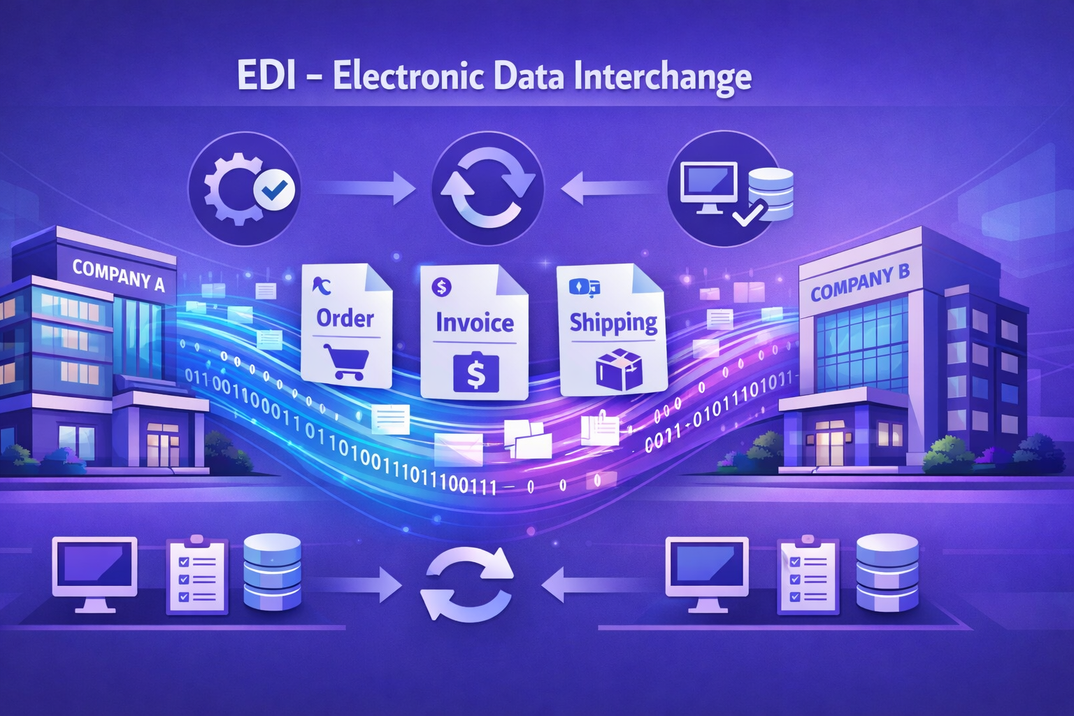 Qué es el EDI: Intercambio Electrónico de Datos