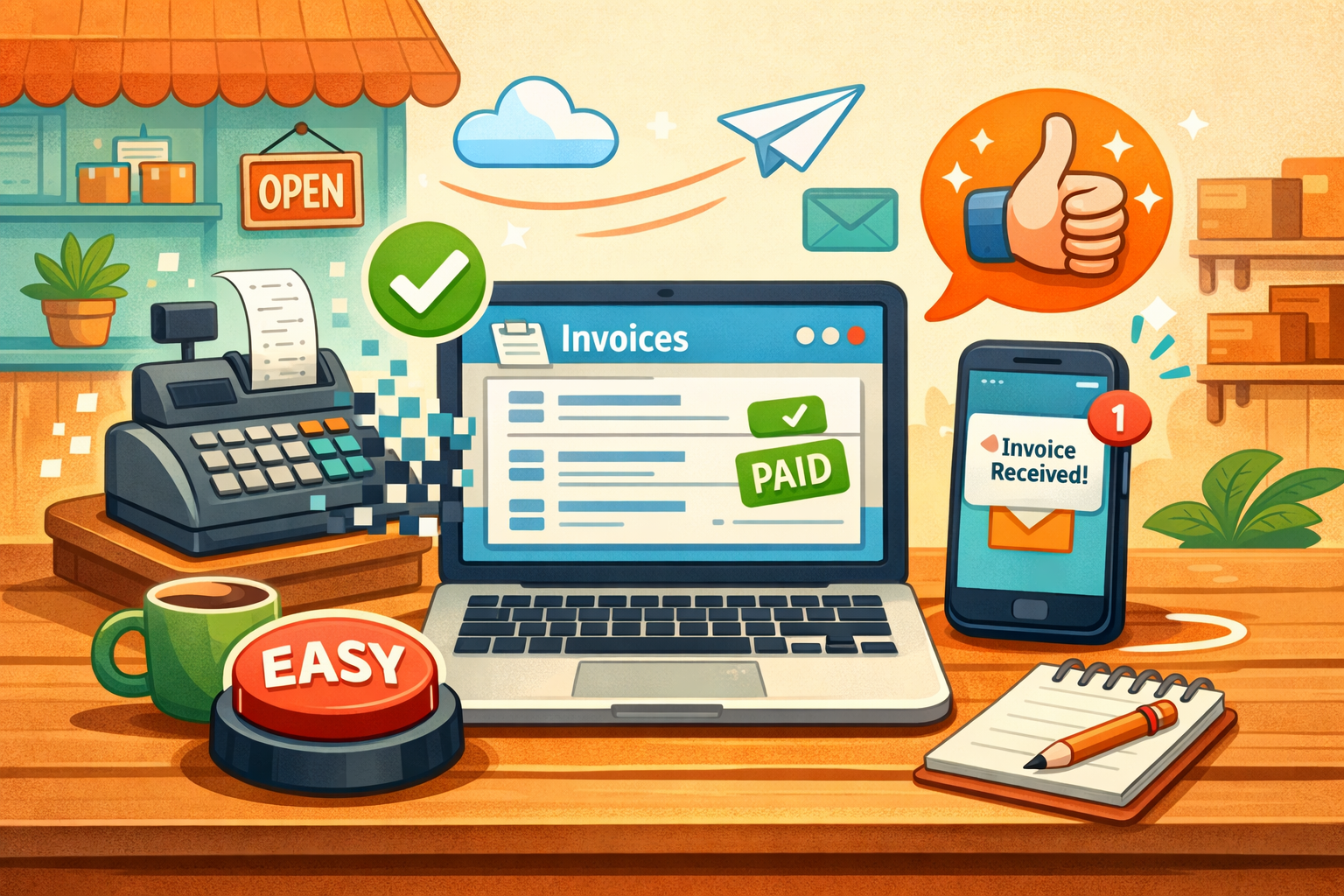 Facturación electrónica para pequeños negocios